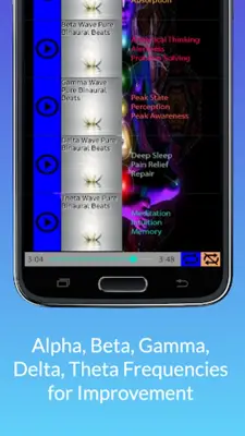 Solfeggio Binaural Frequencies android App screenshot 2